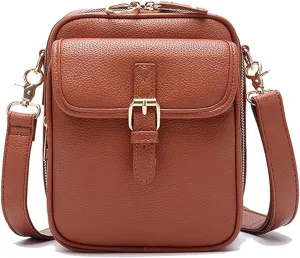 Successivei Crossbody Bag,Vegan Collaboraten1 Cross Body Leather Anti-Theft Shoulder Purse For Women