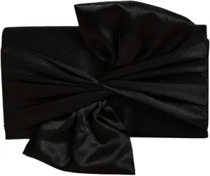 SweatyRocks Women's Satin Evening Bag Bow Clutch Purse Formal Party Handbag