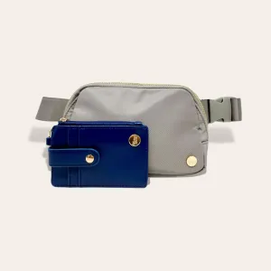 The Darling Effect - All You Need Belt Bag   Wallet - Slate Grey