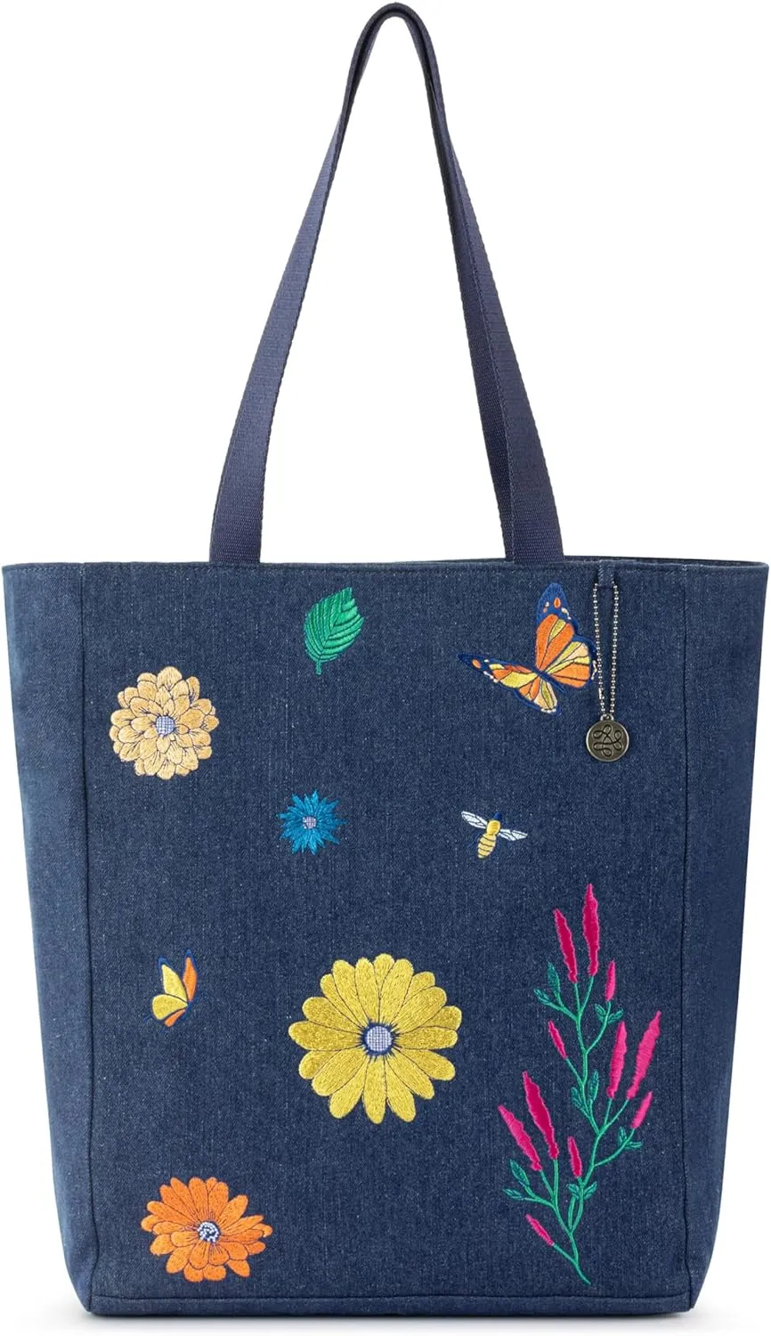 The Sak Lanie Market Tote Purse - Sakroots Women's Handbag for Everyday & Travel - Large Tote With Shoulder Bag Straps