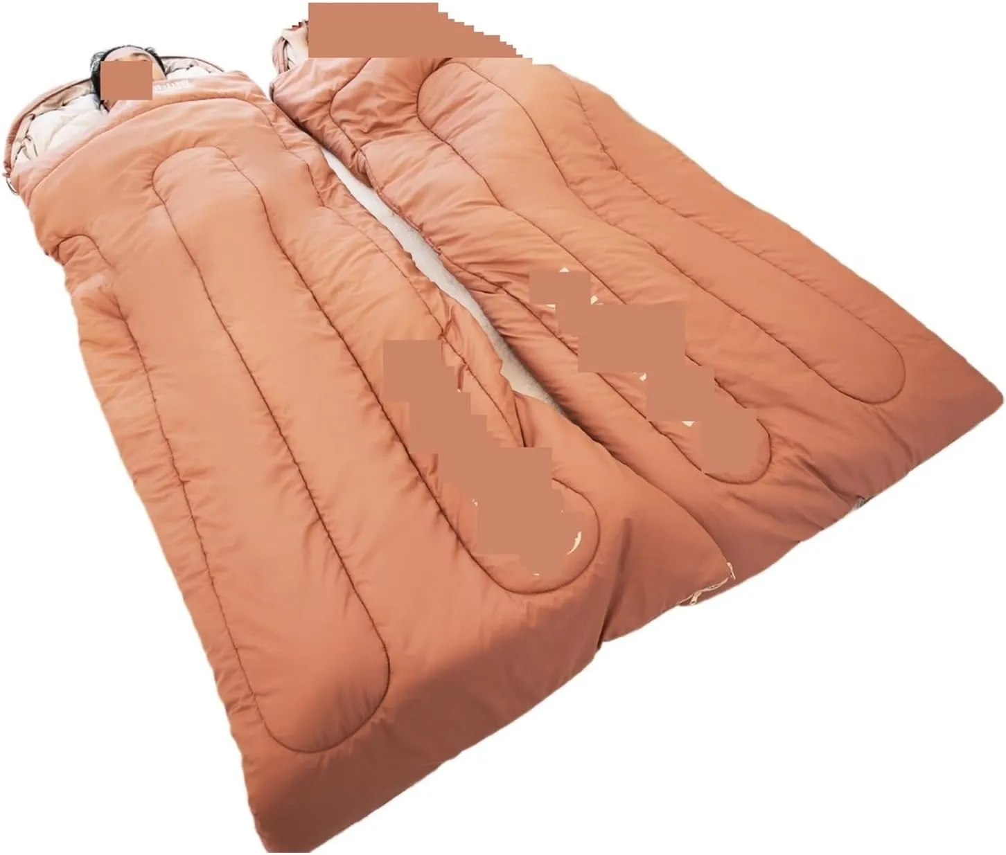 Thickened Adult Sleeping Bag - Portable Outdoor Camping Quilt for Winter & Cold Weather - Spliceable for Double Use