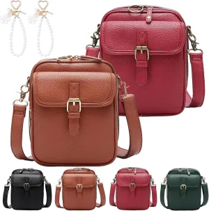 Tojoyride Crossbody Bag, Urvashi Crossbody Bag, Small Crossbody Bags for Women with 10 Rfid Shielding Compartments