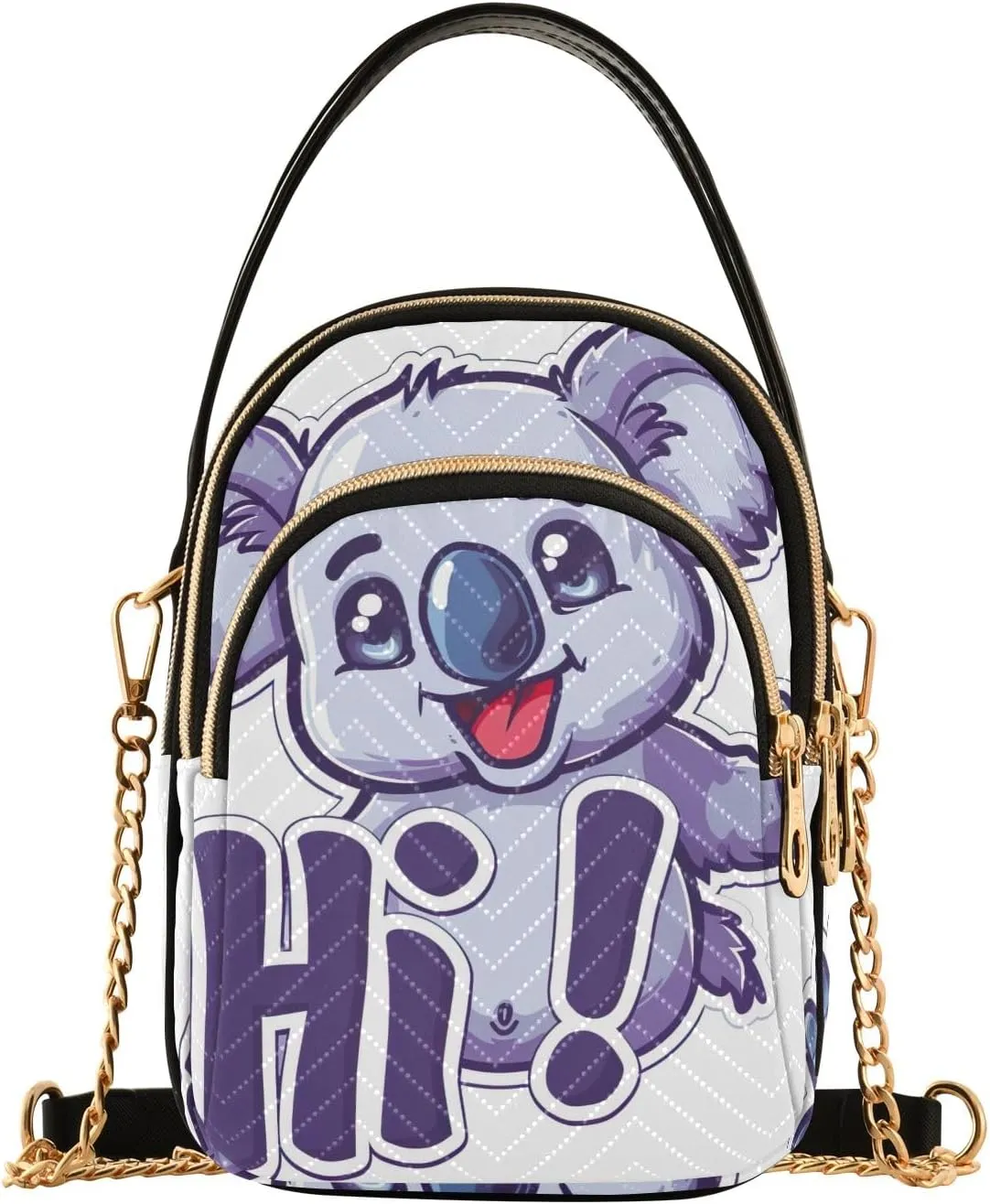 Top View of Beach with Sand Handbags for Women Crossbody Bag Shoulder Handbags