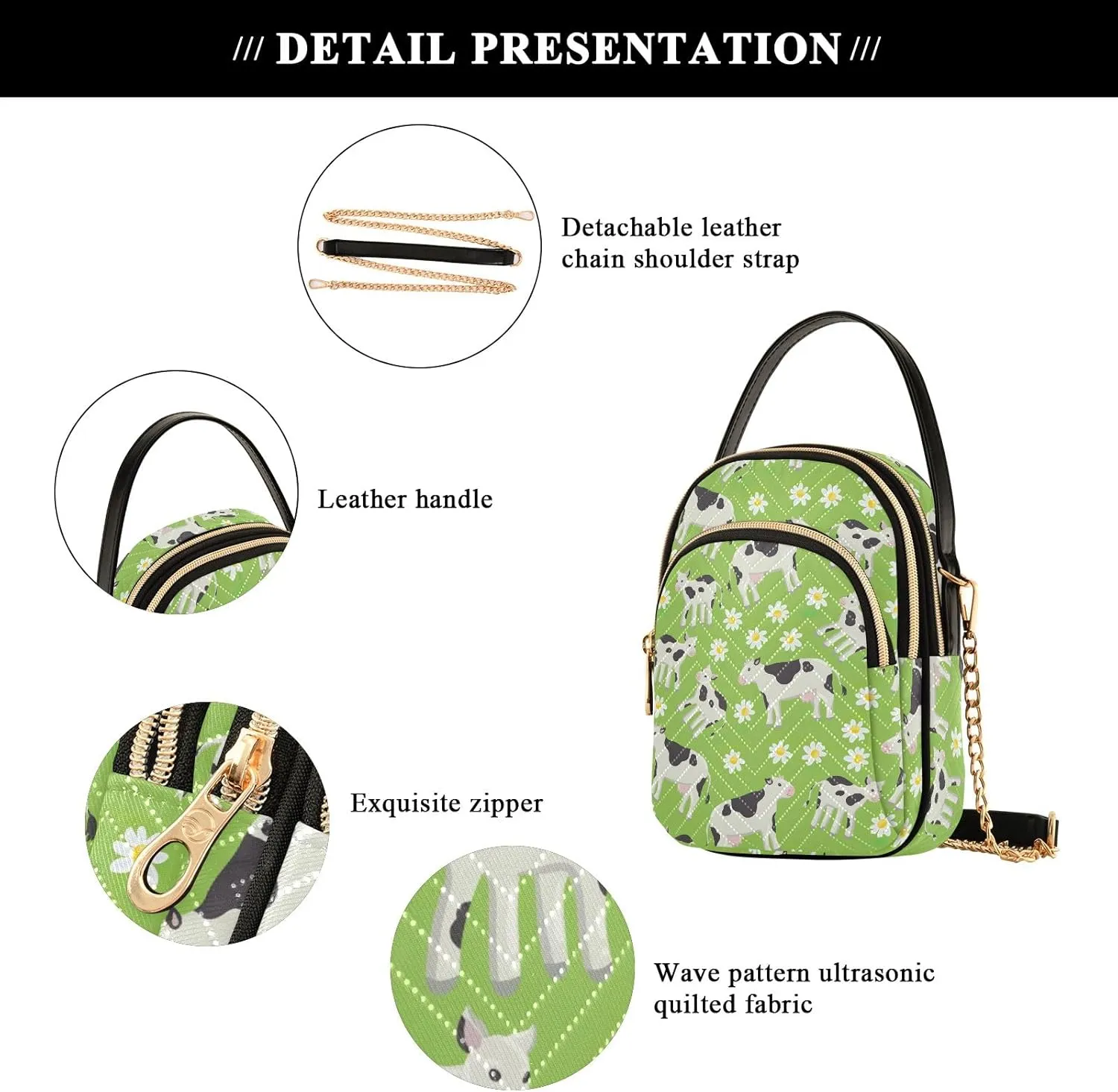 Top View of Beach with Sand Handbags for Women Crossbody Bag Shoulder Handbags