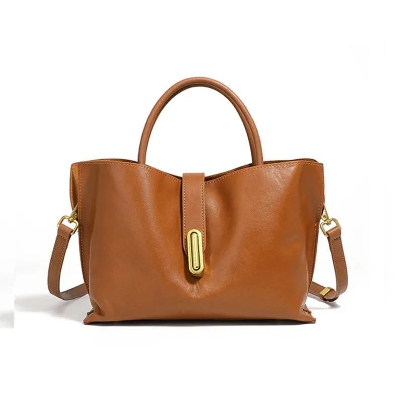 Toptrends Vintage Genuine Leather Shoulder Bags
