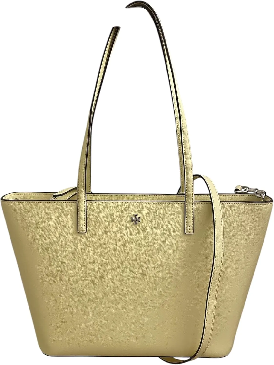 Tory Burch Emerson Top Zip Tote Detachable Crossbody Strap