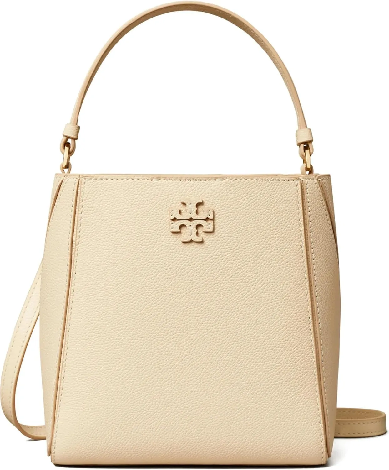 Tory Burch Women's Mcgraw Small Bucket Handbag Brie