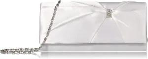 Touch Ups Clutch Handbag, White