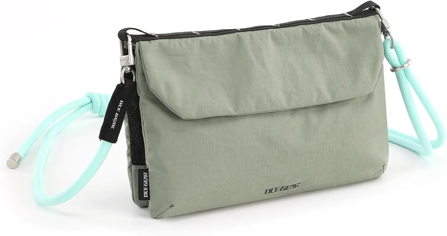 Travel Passport Holder Small Crossbody bag RFID Organizer Case Easy to Conceal Travel Pouch for Daily Use & Outdoor Activitie