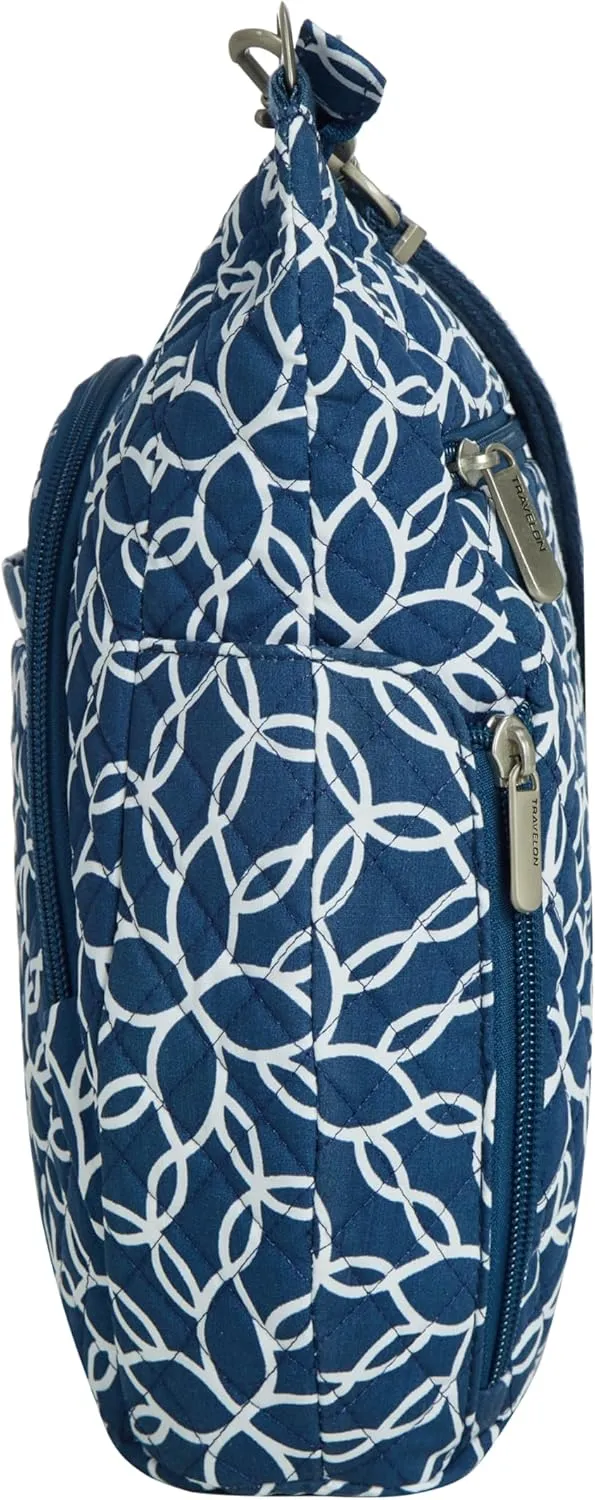 Travelon Anti-theft Classic Crossbody Bucket Bag