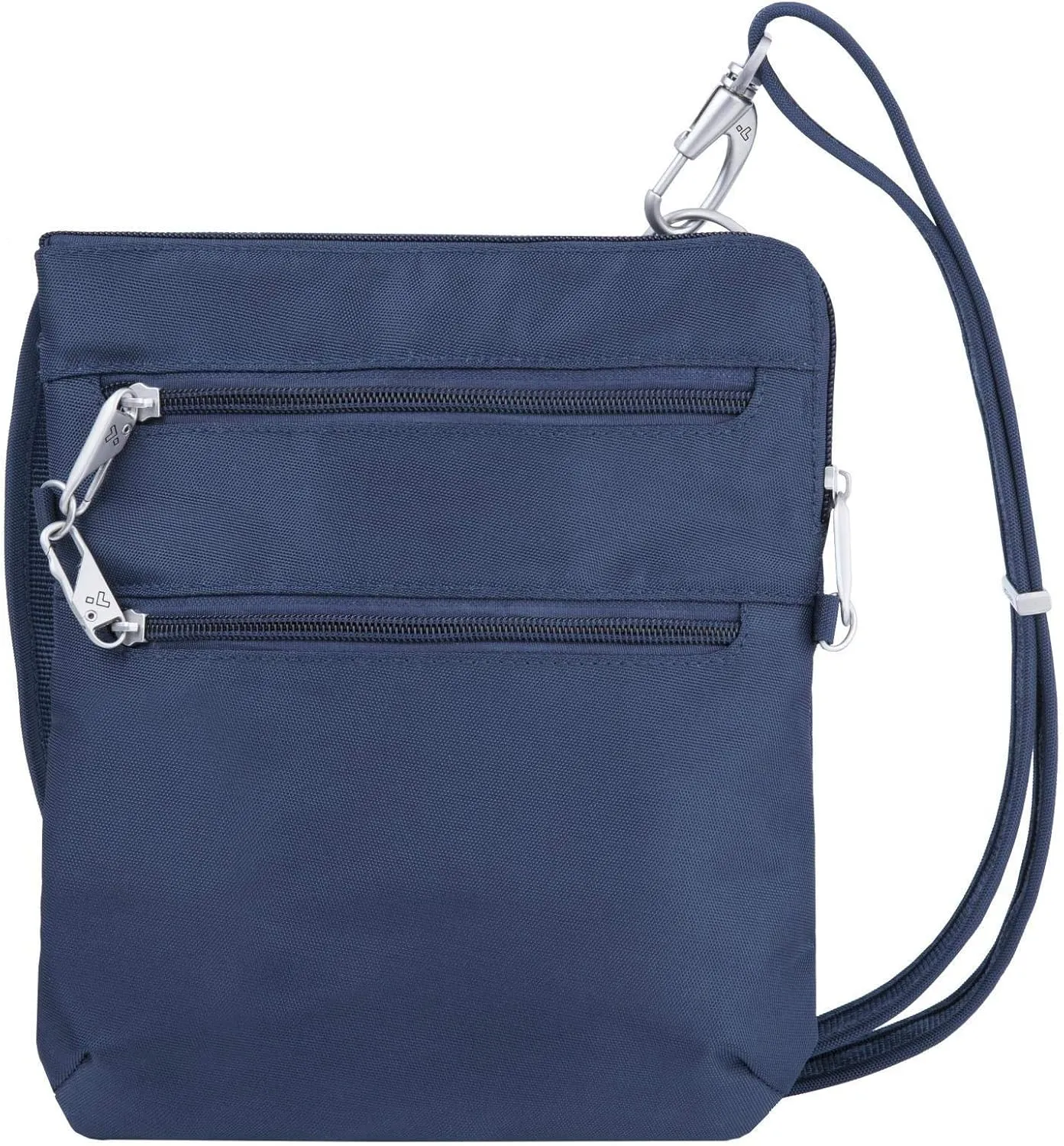 Travelon Anti-theft Classic Slim Double Zip Crossbody