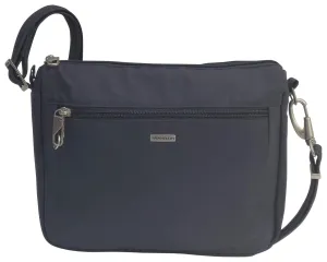 Travelon Anti-Theft Classic Small E/w Crossbody Bag (Dark Grey/Grey Lining)