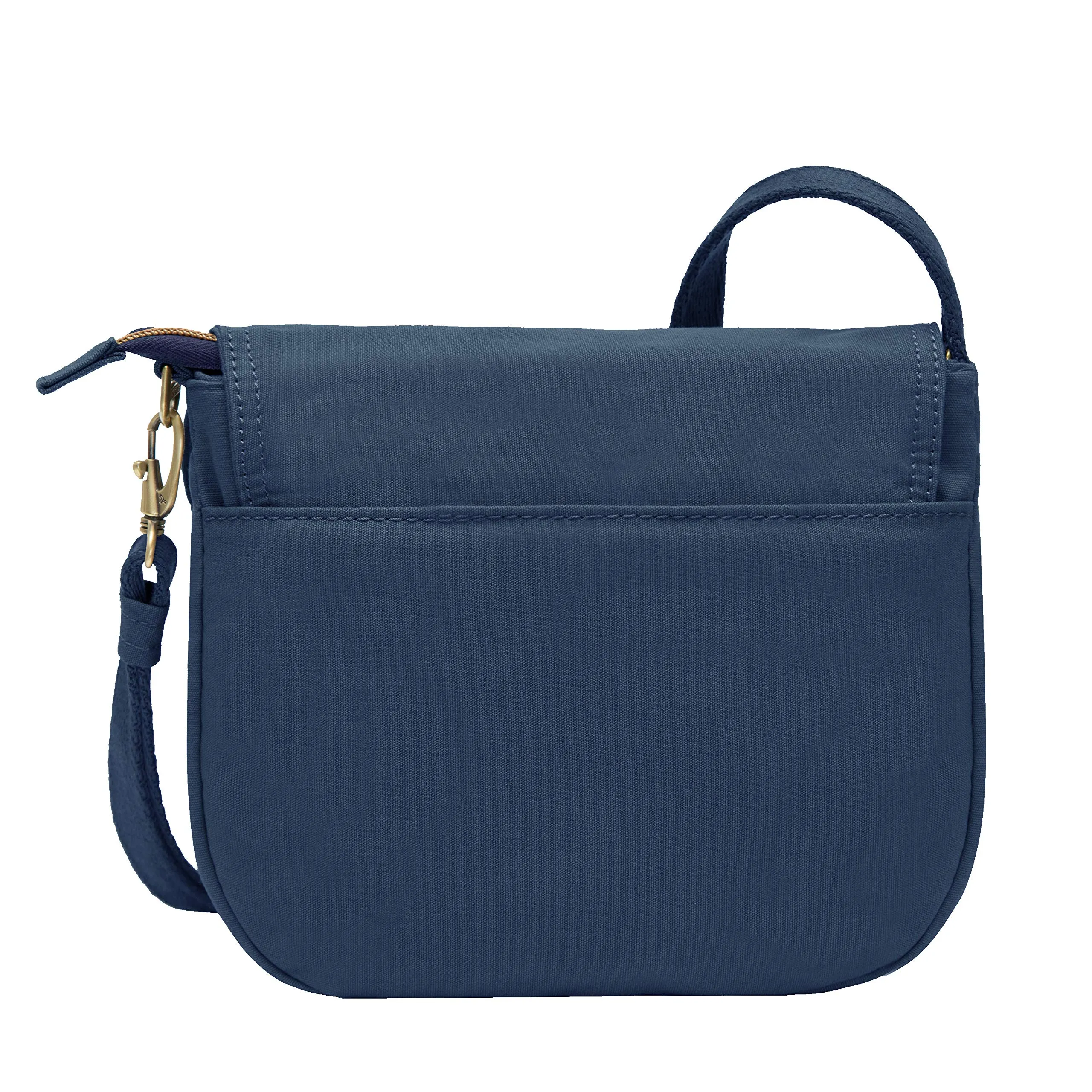 Travelon Anti-theft Courier Saddle Crossbody, Navy (blue) - 33419-350