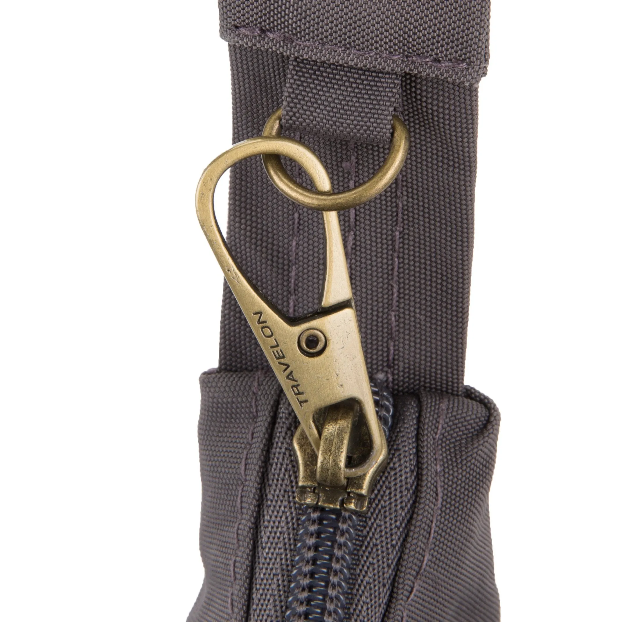 Travelon Travelon Anti-theft Signature Quilted Expansion Crossbody, Smoke (gray) - 43325-531