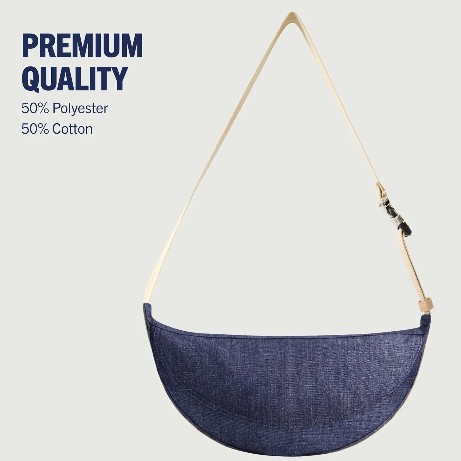 True Religion Women's Shoulder Bag Purse, Washed Denim Medium Hobo Handbag with Adjustable Strap