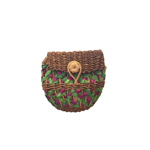Twelve Topaz Small Colored Buri Bag