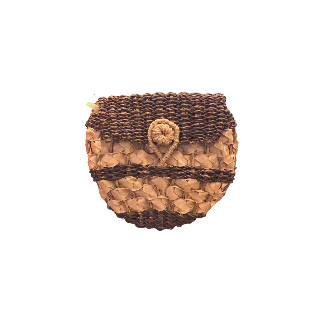 Twelve Topaz Small Colored Buri Bag