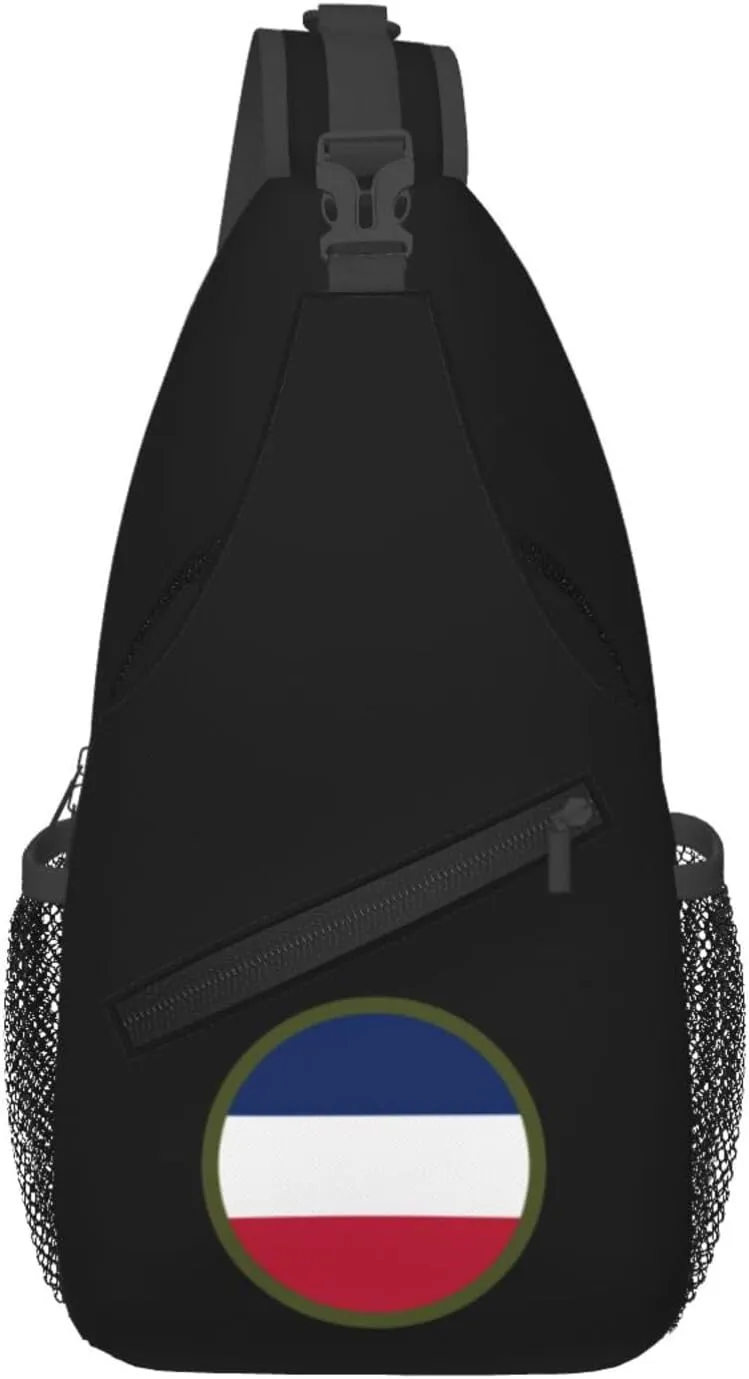 United States Army Forces Command SSI Crossbody Bags For Women Men Chest Backpack Gym Shoulder Bag Travel Outdoor Sports Casual Crossbody Bags