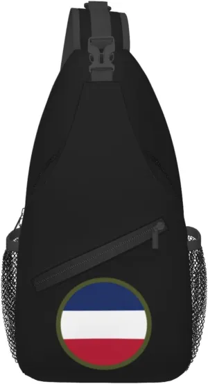 United States Army Forces Command SSI Crossbody Bags For Women Men Chest Backpack Gym Shoulder Bag Travel Outdoor Sports Casual Crossbody Bags