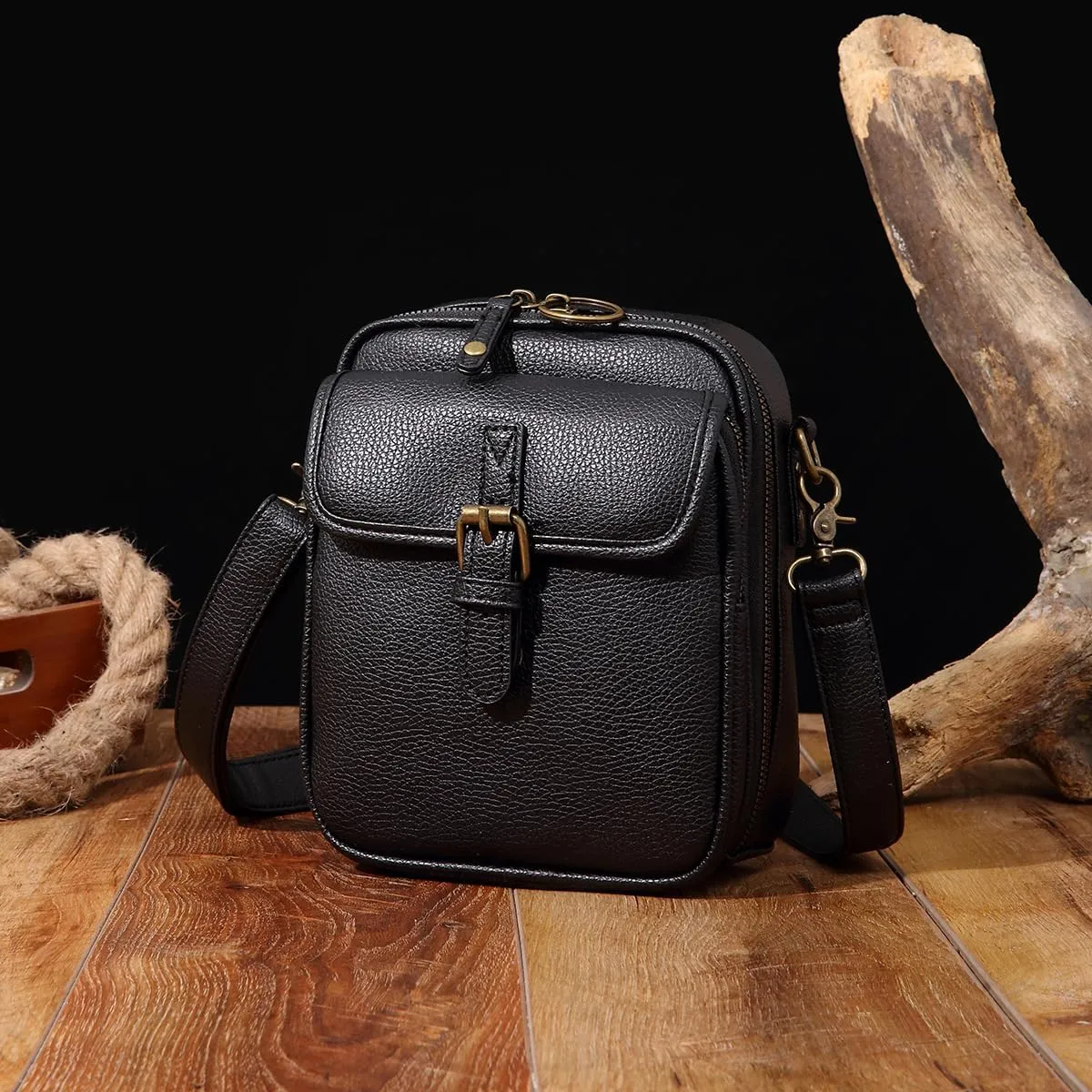 Urvashi Crossbody Anti Theft Leather Bag,Tojoyride Crossbody Leather Bag,Small Urvashi Purse Purse with Card Slots
