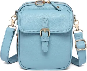 Urvashi Crossbody Leather Bag, Collaboraten1 Crossbody Leather Bag Anti Theft Small Crossbody Sling Bags for Women