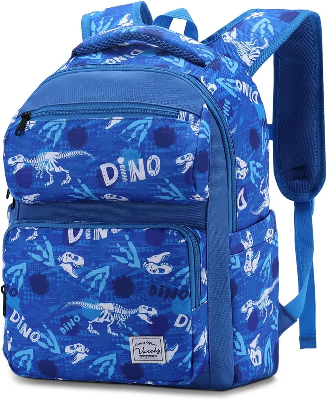 VASCHY Backpack for Toddler Boys, Kids Cute Dinosaur Preschool Children's Daycare Backpack Bookbag for School Travel Dinos