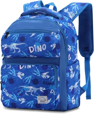 VASCHY Backpack for Toddler Boys, Kids Cute Dinosaur Preschool Children's Daycare Backpack Bookbag for School Travel Dinos