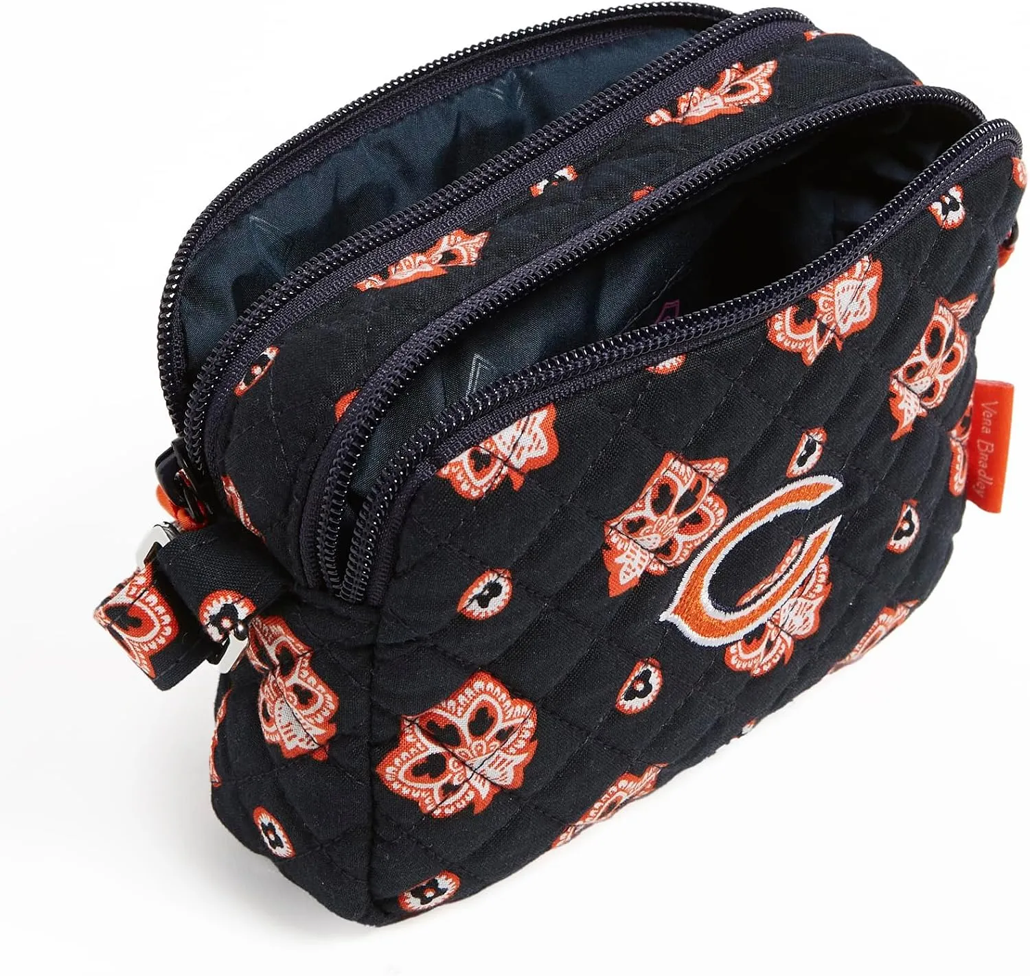 Vera Bradley Women's Cotton NFL Small Stadium Crossbody Bag (Multiple Teams Available)