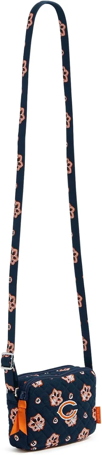 Vera Bradley Women's Cotton NFL Small Stadium Crossbody Bag (Multiple Teams Available)