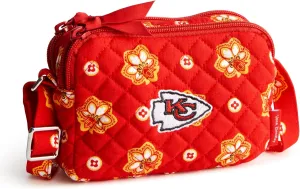 Vera Bradley Women's Cotton NFL Small Stadium Crossbody Bag (Multiple Teams Available)