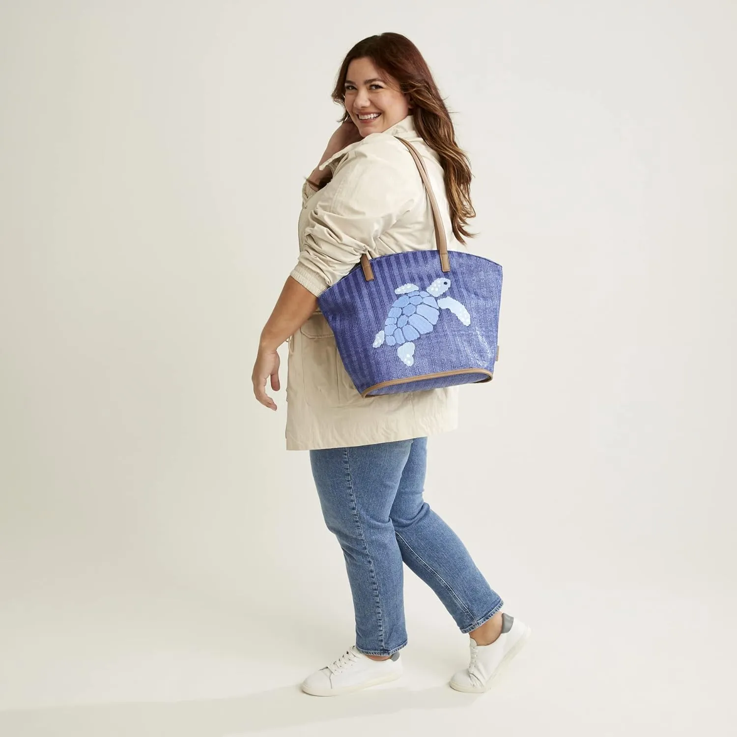 Vera Bradley Women's Straw Tote Bag