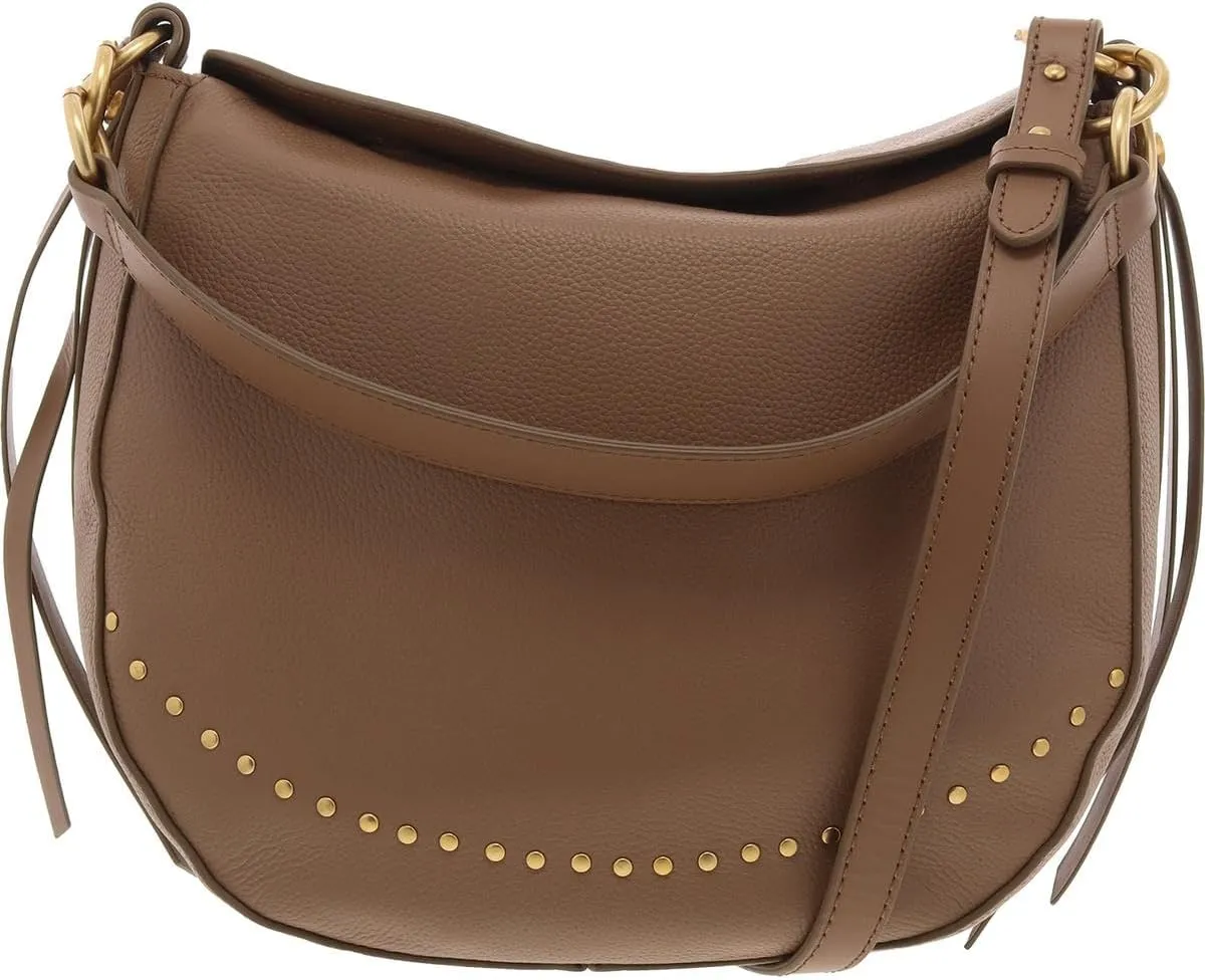 Vince Camuto Womens Noemy Pebbled Leather Crossbody Handbag