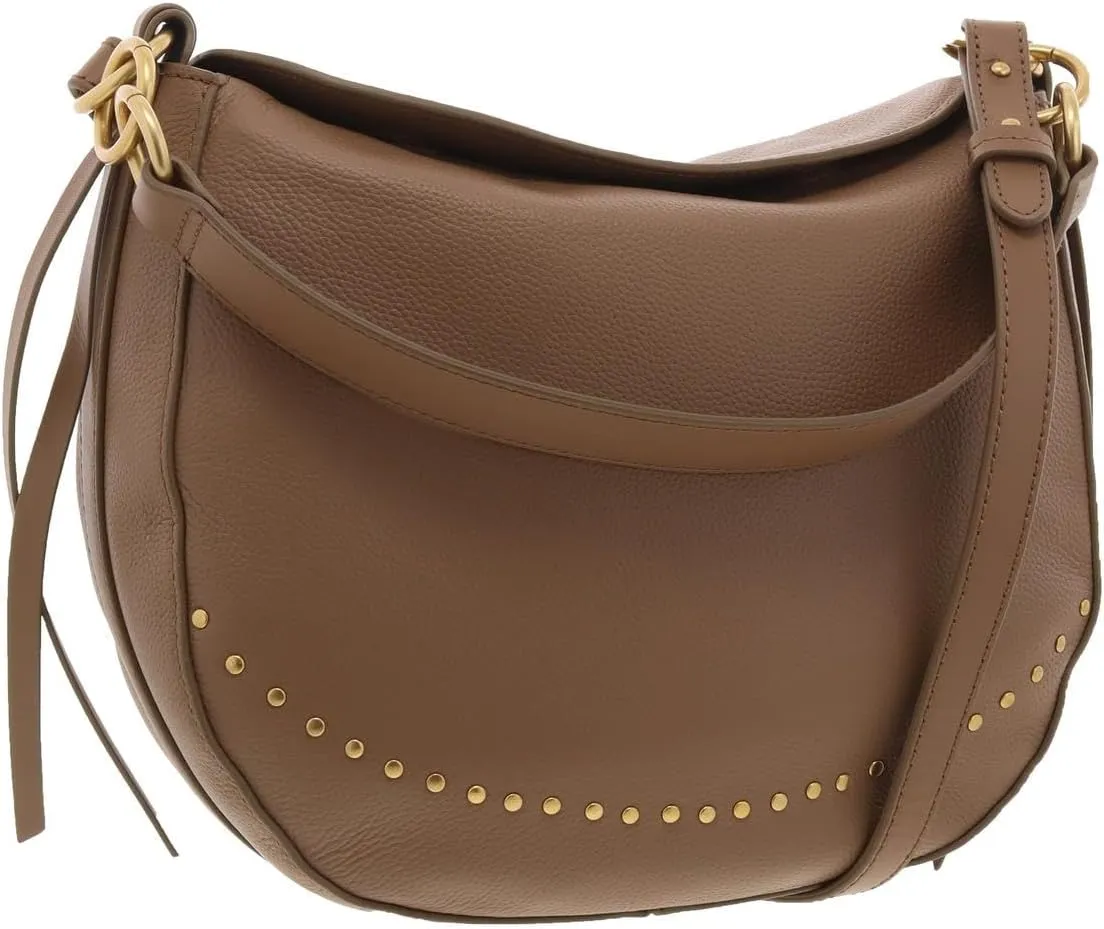 Vince Camuto Womens Noemy Pebbled Leather Crossbody Handbag