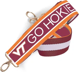 Virginia Tech Patterned 1.5" Purse Strap
