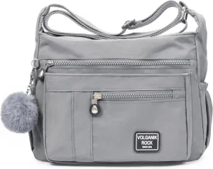 VOLGANIK ROCK Crossbody Bags for Women with RFID Pocket Anti Theft Handbag Water Resistant Shoulder Bags Travel Purse