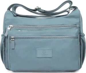 VOLGANIK ROCK Crossbody Bags for Women with RFID Pocket Anti Theft Handbag Water Resistant Shoulder Bags Travel Purse