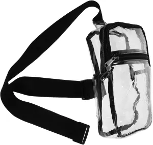 Water- Purse Women's Pvc Tote Bag Crossbody Shoulder Bag Dual-purpose Chest Bag for Travel