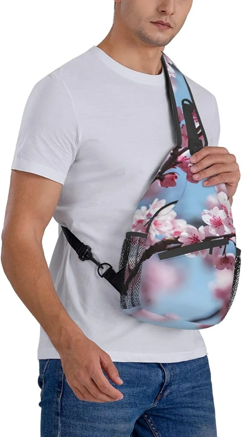 Wearing Clothes Corgi Dogs Crossbody Sling Backpack Sling Bag Travel Hiking Chest Bag Daypack For Women Men