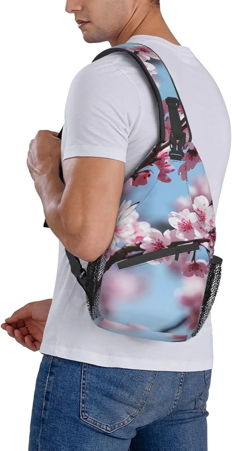 Wearing Clothes Corgi Dogs Crossbody Sling Backpack Sling Bag Travel Hiking Chest Bag Daypack For Women Men