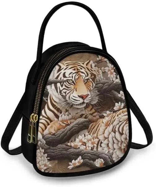 Women Travel Crossbody Cell Phone Purse, PU Leather Wallet Shoulder Bag Zipper Top Handle Handbag Multi Pocket