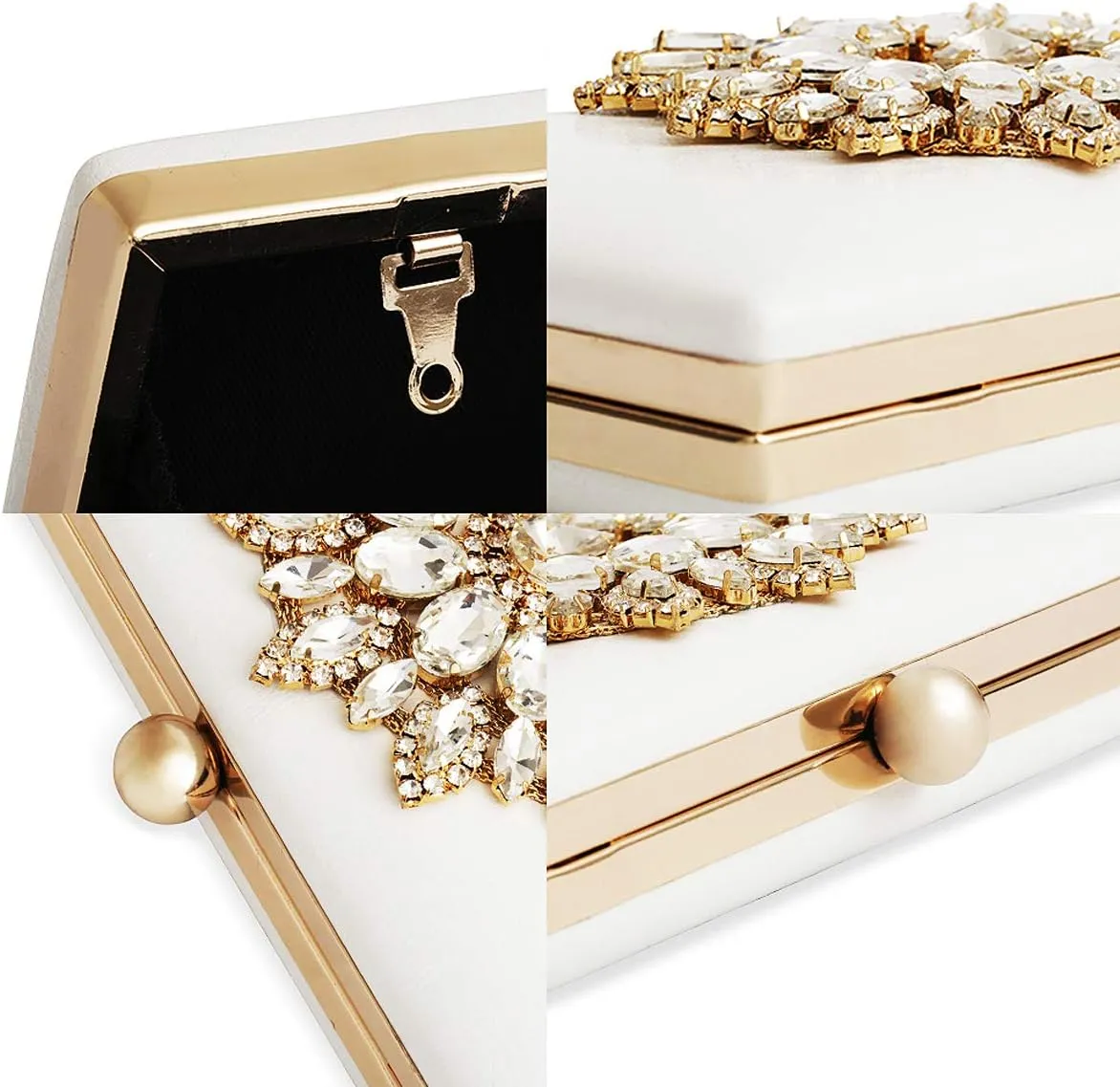 Womens Evening Clutch Bag Designer Evening Handbag Hand Bag,Lady Party Wedding Clutch Purse