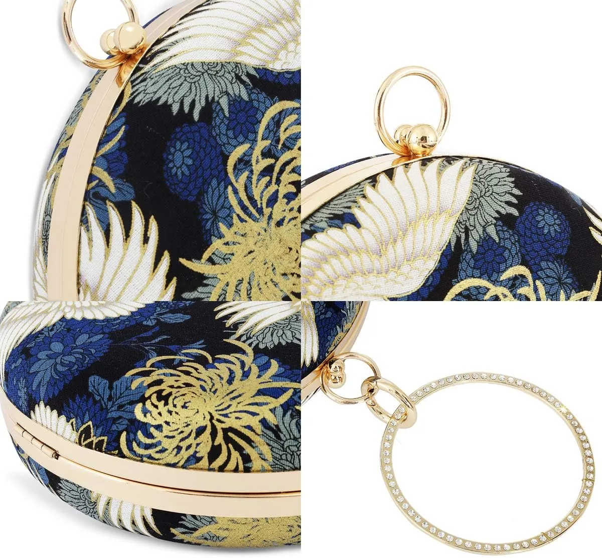 Womens Evening Clutch Bag Designer Evening Handbag Hand Bag,Lady Party Wedding Clutch Purse