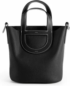 Women's genuine leather handbags genuine leather shoulder and crossbody bags fashionable underarm Purses
