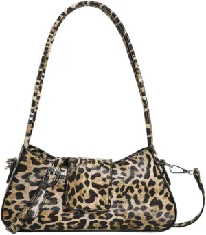 Womens Purses Crossbody Leopard Print Purse Y2k Purse Grunge Purse Mob Wife Aesthetic Purse