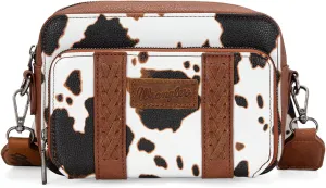 Wrangler Crossbody Bag for Women Western Cowgirl Crossbody Purses with Guitar Strap