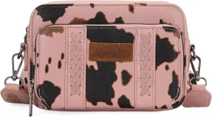 Wrangler Crossbody Bag for Women Western Cowgirl Crossbody Purses with Guitar Strap