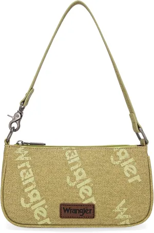 Wrangler Shoulder Bag for Women 90s Retro Top-Handle Hobo Handbag