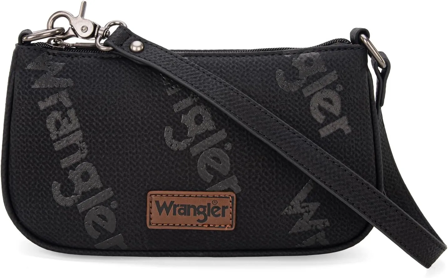 Wrangler Shoulder Bag for Women 90s Retro Top-Handle Hobo Handbag