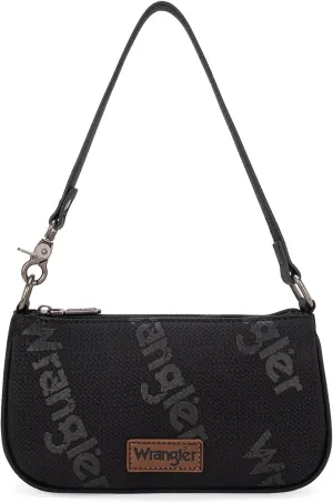 Wrangler Shoulder Bag for Women 90s Retro Top-Handle Hobo Handbag