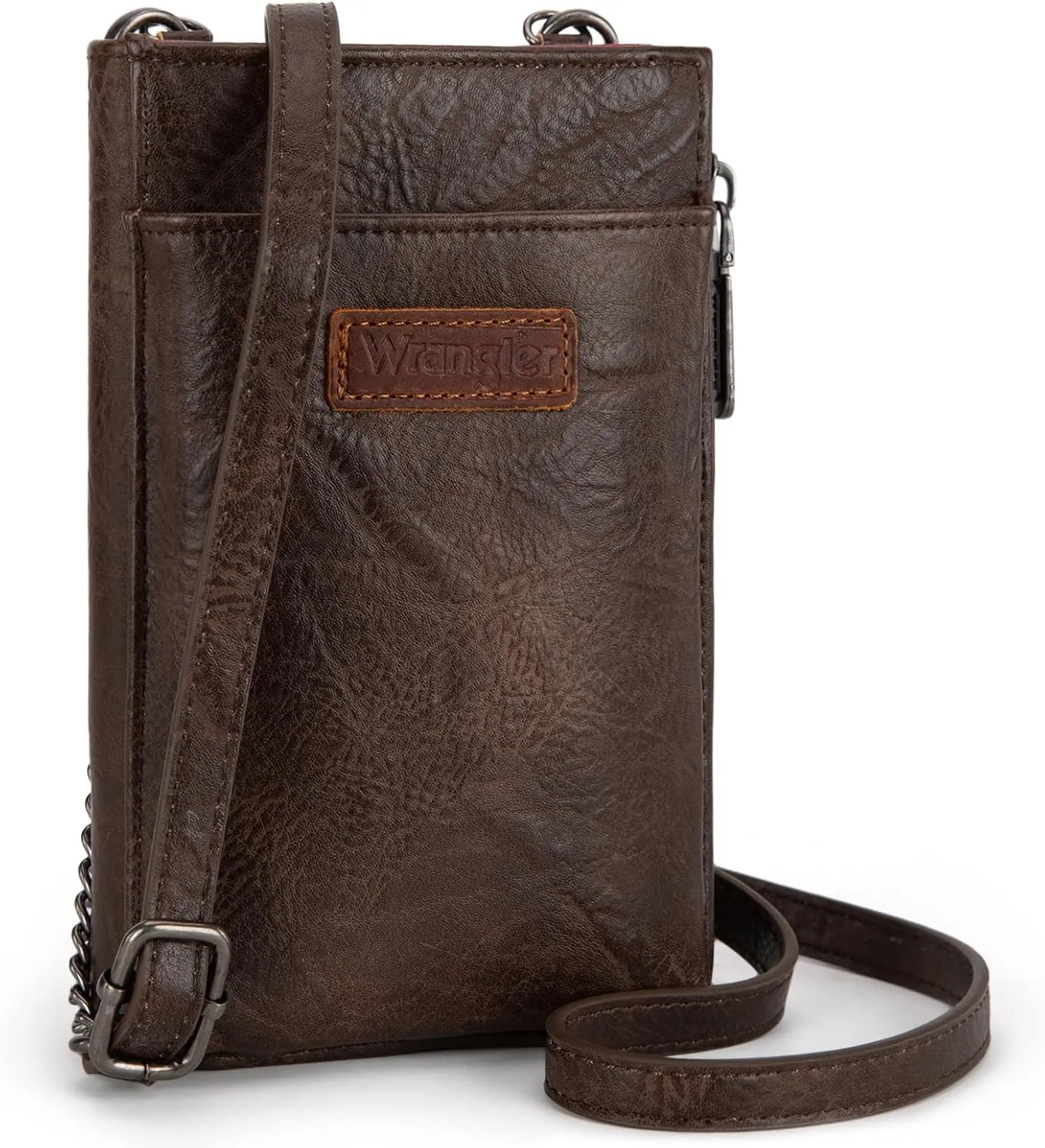 Wrangler Small Crossbody Purse for Women RFID Blocking Over Shoulder Cellphone Wallet with Credit Card Slots